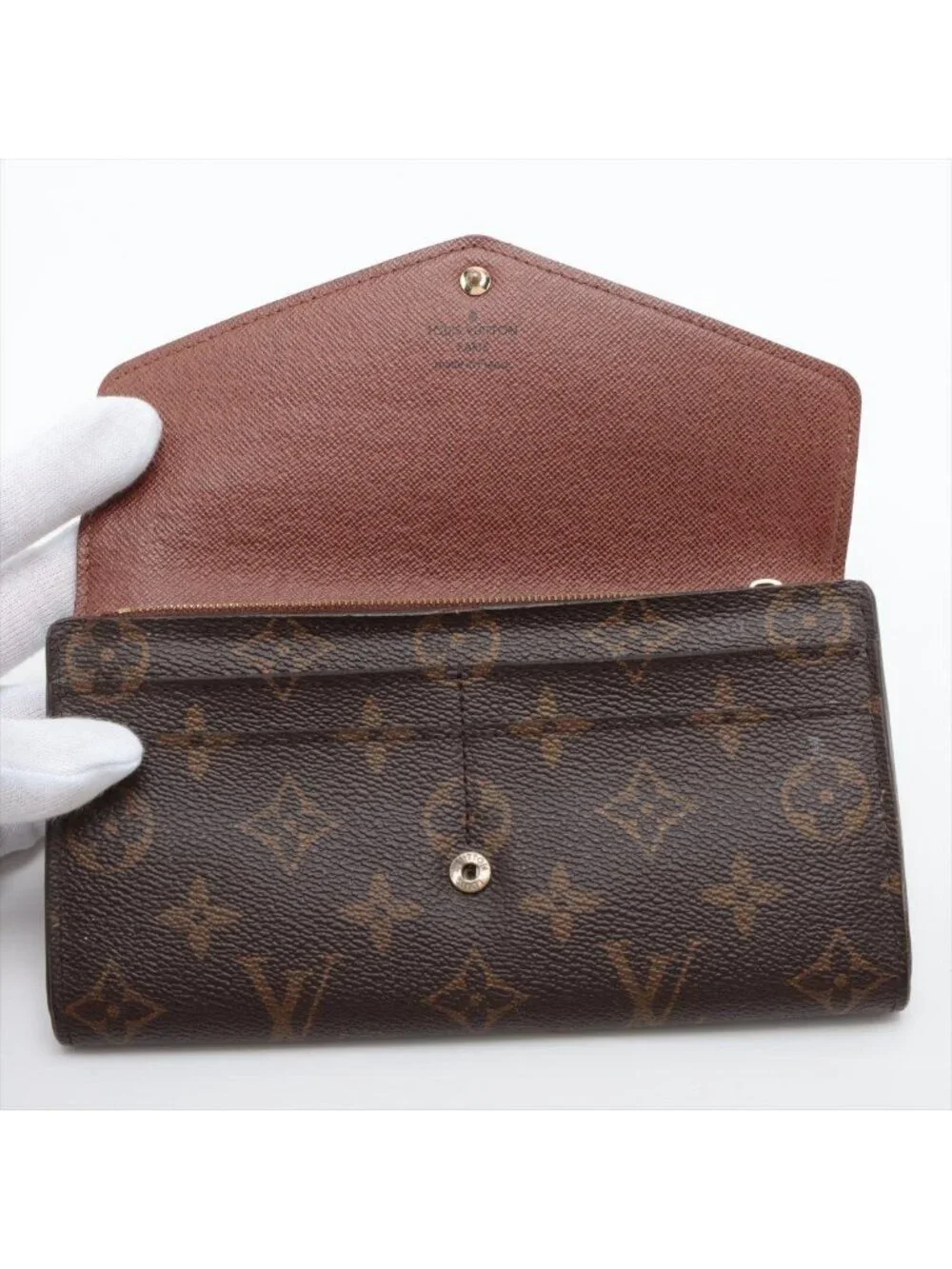 Louis Vuitton Sarah Long Monogram Wallet